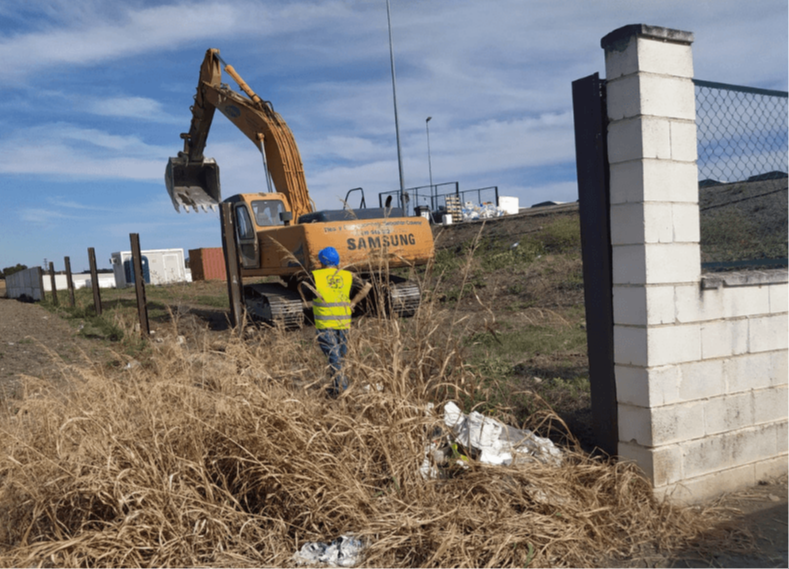 NAVE ALMACENAMIENTO DE RESIDUOS